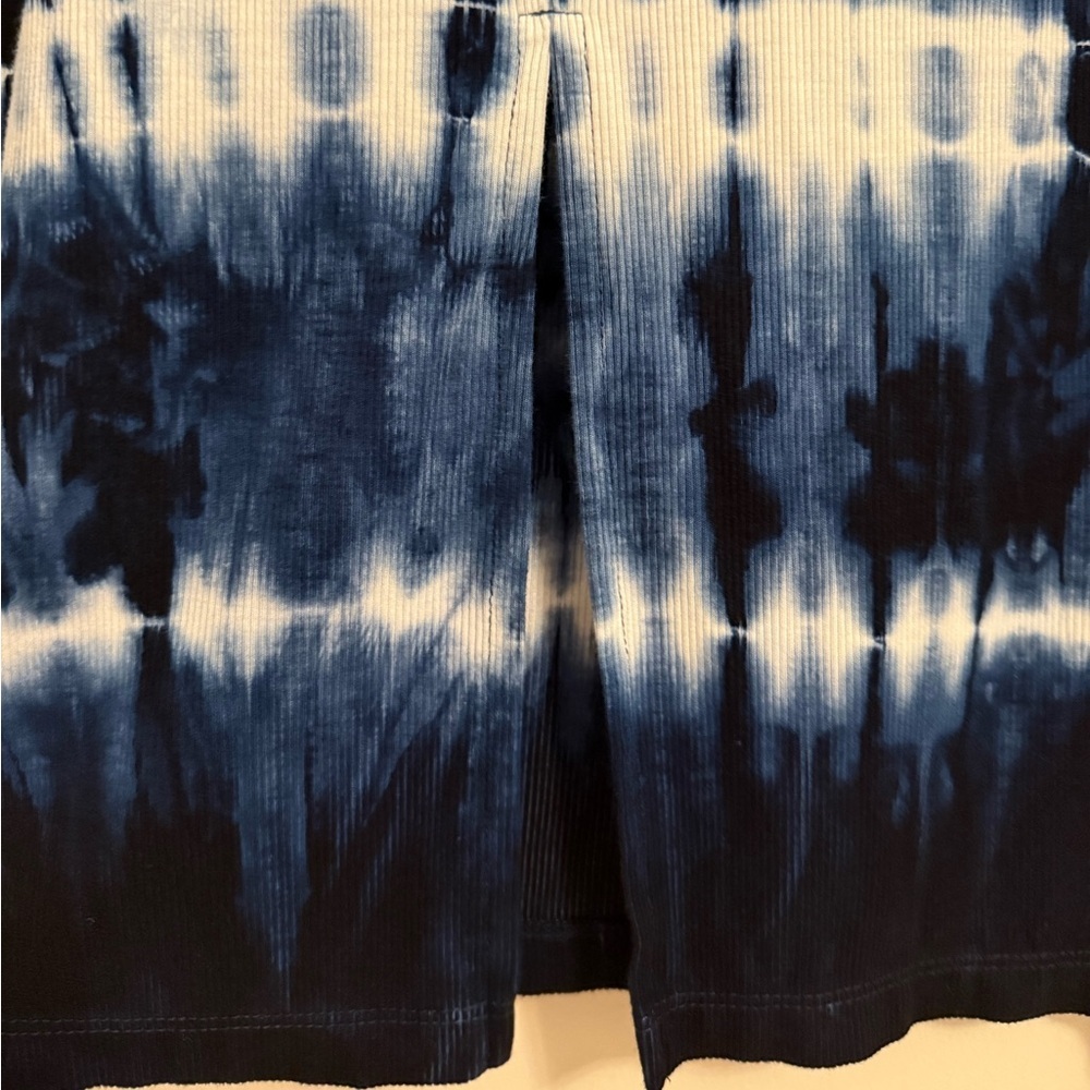 Electric & Rose Blue and White Midi Skirt - Picture 3 of 4